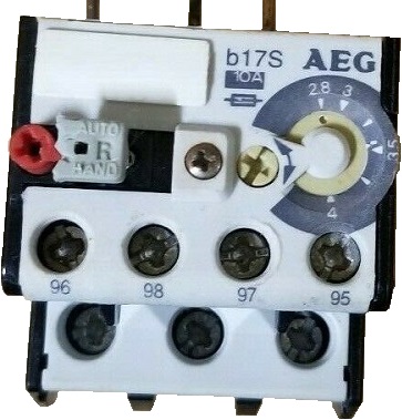 AEG b17S 10A Overload Relay