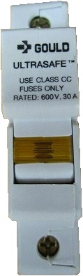  Mersen Ultrasafe 600V 30A 1P Fuse Holder